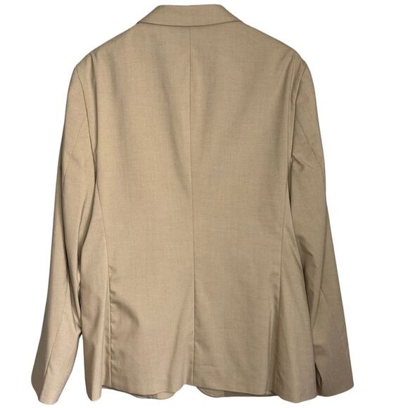 ASOS Blazer Men's Size 42" Tan Summer Lightweight - Picture 2 of 8